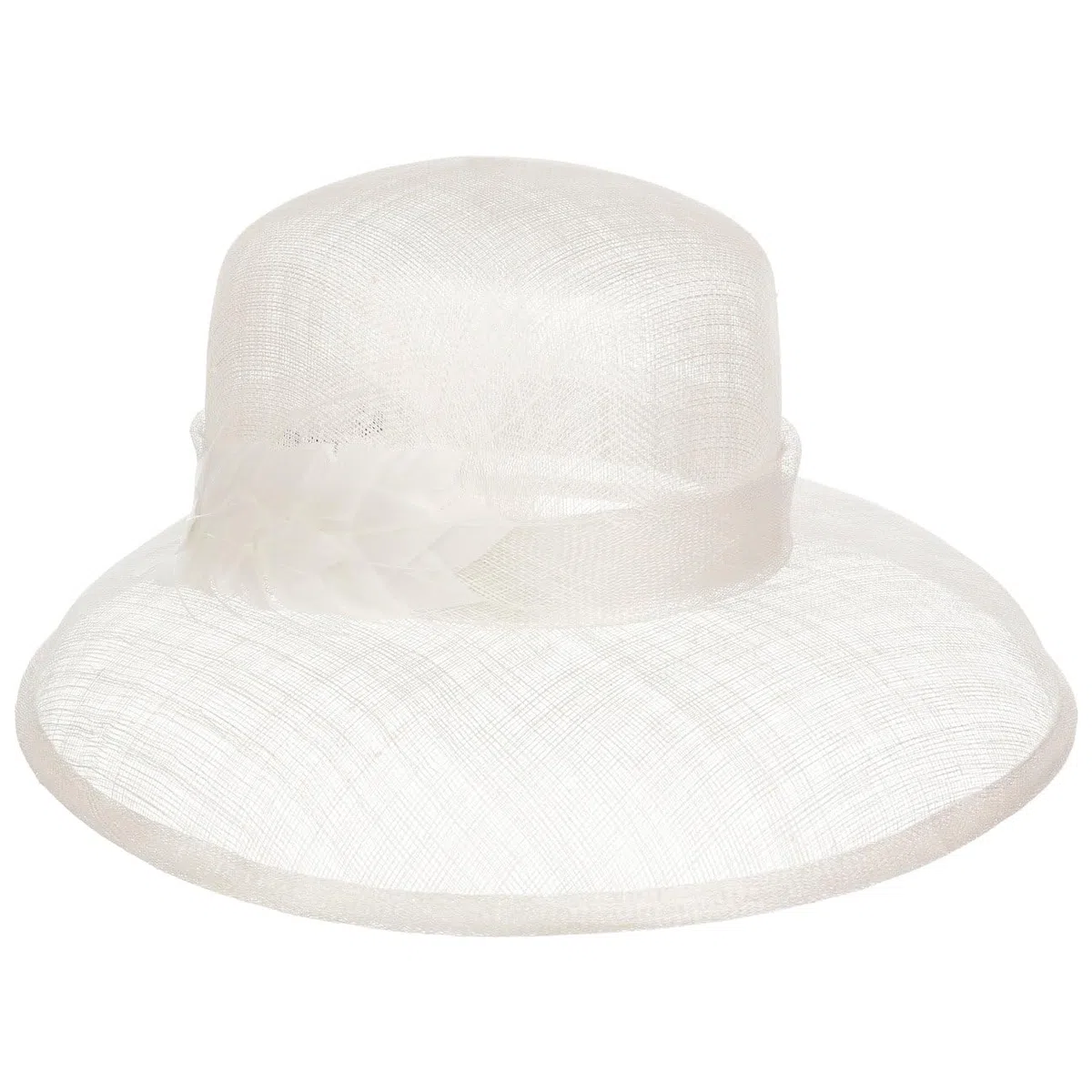 Seeberger Sombrero de Ocasión Especial Leavica Mujer - con Banda Grosgrain Verano Primavera/Verano