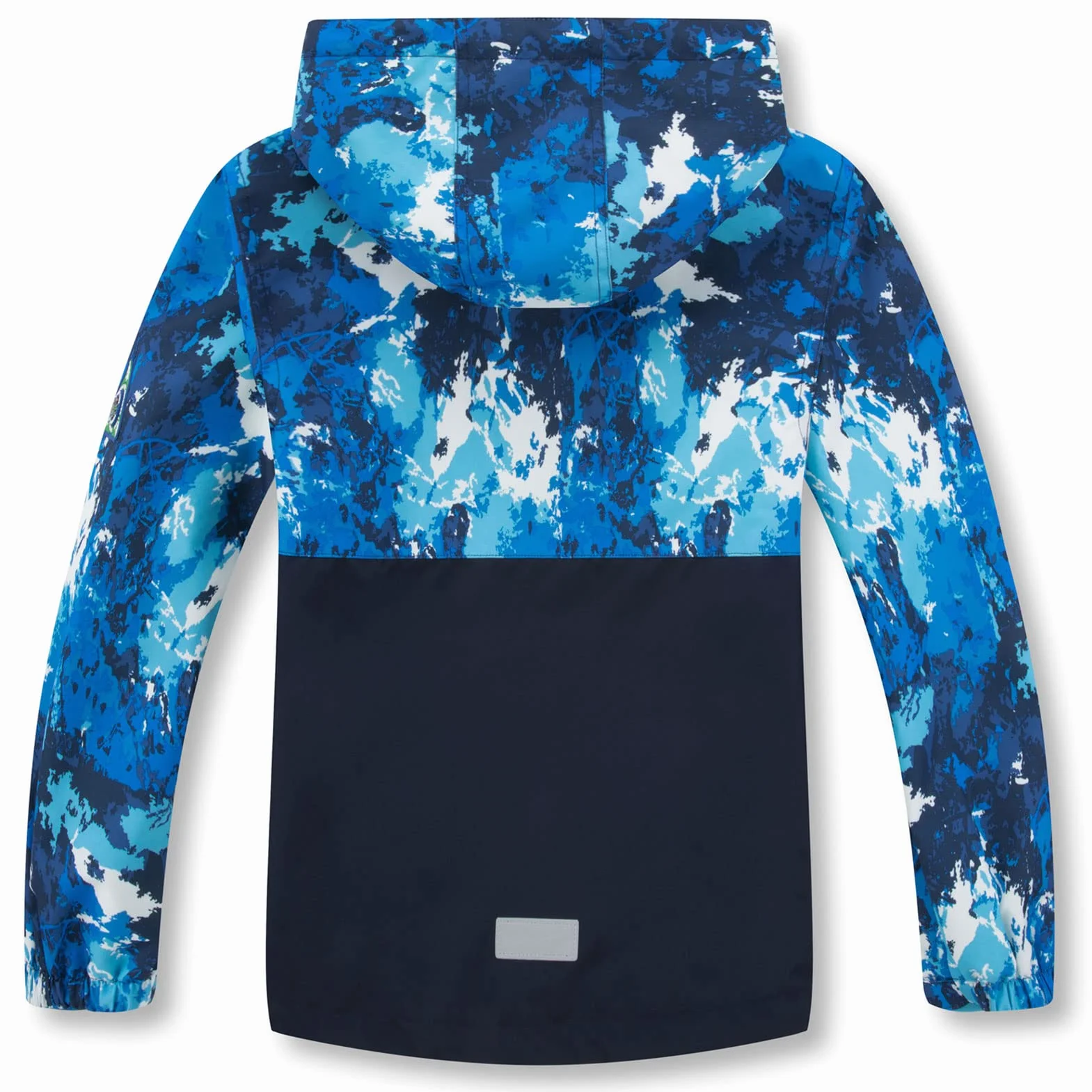 Chaqueta Impermeable para Niños - Cazadora Cortavientos Niño Estampado Militar