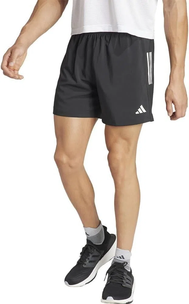 adidas Hombre Own The Run Shorts, Black, M 9 Inch