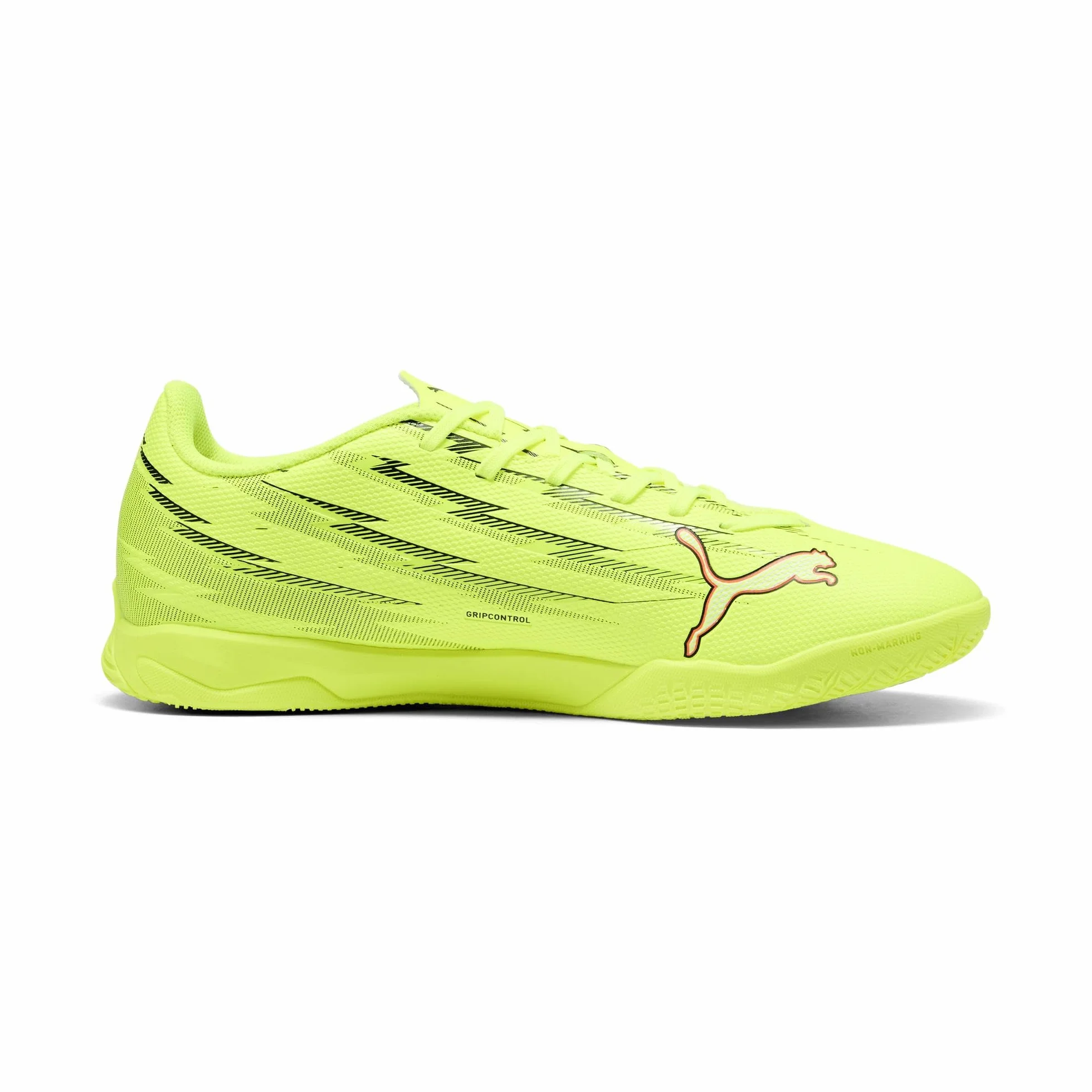 Puma Ultra 6 Play IT - Tenis de fútbol Unisex, Alerta Amarilla, Negro, Rojo Brillante, Lima exprimida, Talla 7 de Reino Unido, Yellow Alert Puma Black Glowing Red Lime Squeeze, 40.5 EU