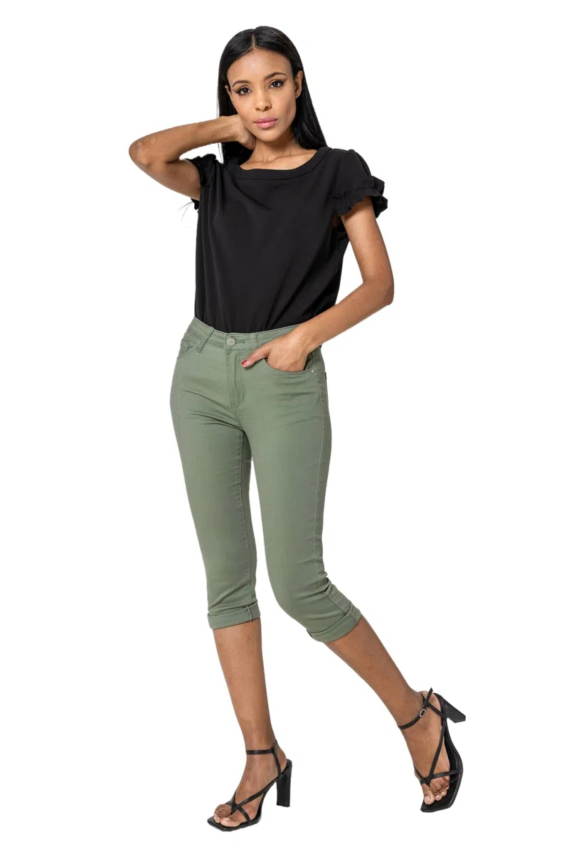 Nina Carter P230 - Pantalones vaqueros para mujer, corte ajustado, cintura alta, pantalones vaqueros de verano