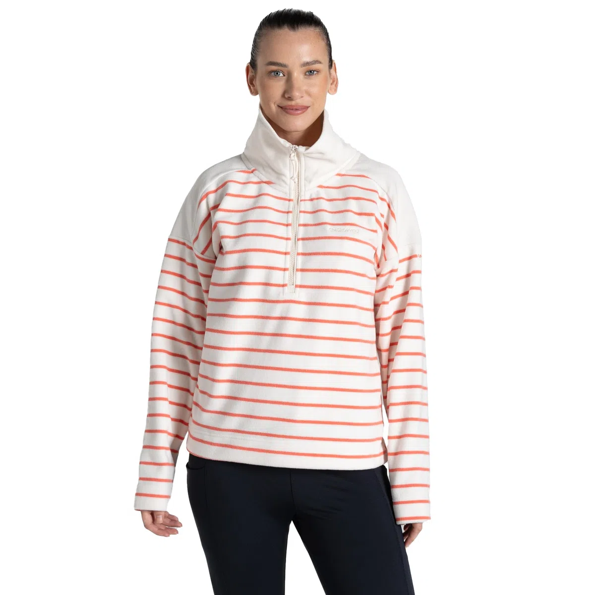 Craghoppers Lily-Chaqueta de Forro Polar con Media Cremallera para Mujer Jersey