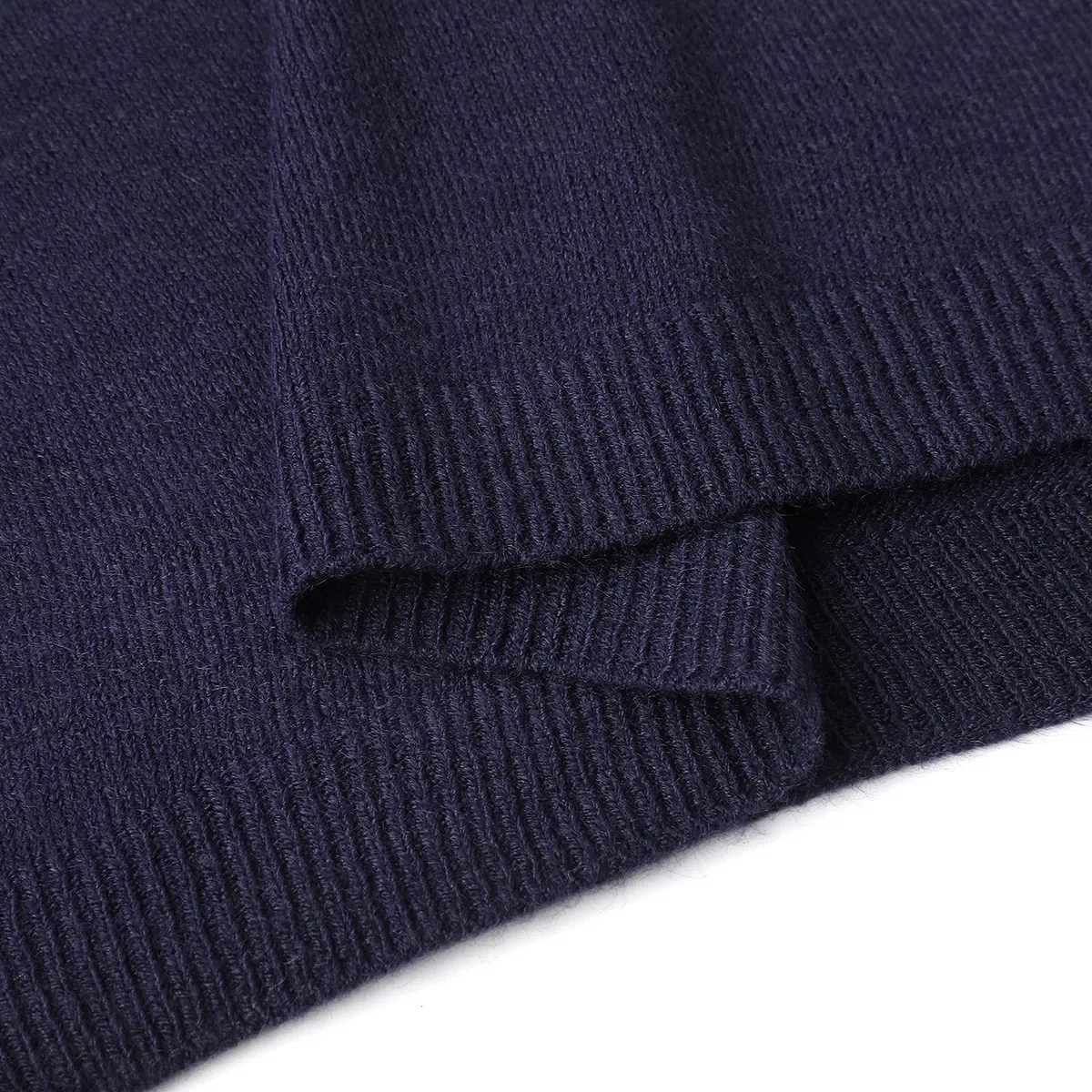Fomolom Ponchos para mujer, versátil, ligero, sólido, de punto, bufanda, cabo, accesorios para mujer, Azul marino, Talla Única