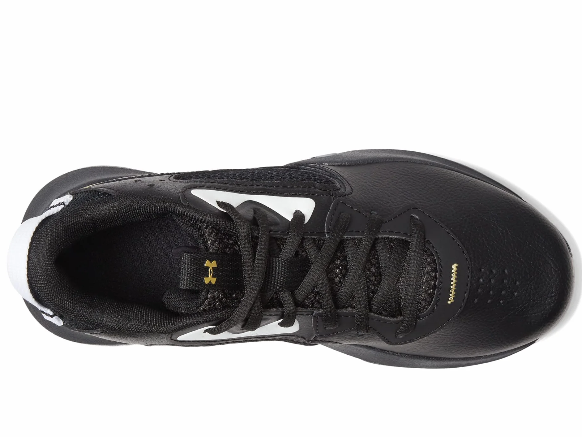Under Armour Zapatillas de Baloncesto Unisex Grade School UA Lockdown 6 Court Performancence, Color Negro, Talla 38 EU, Negro, 38 EU