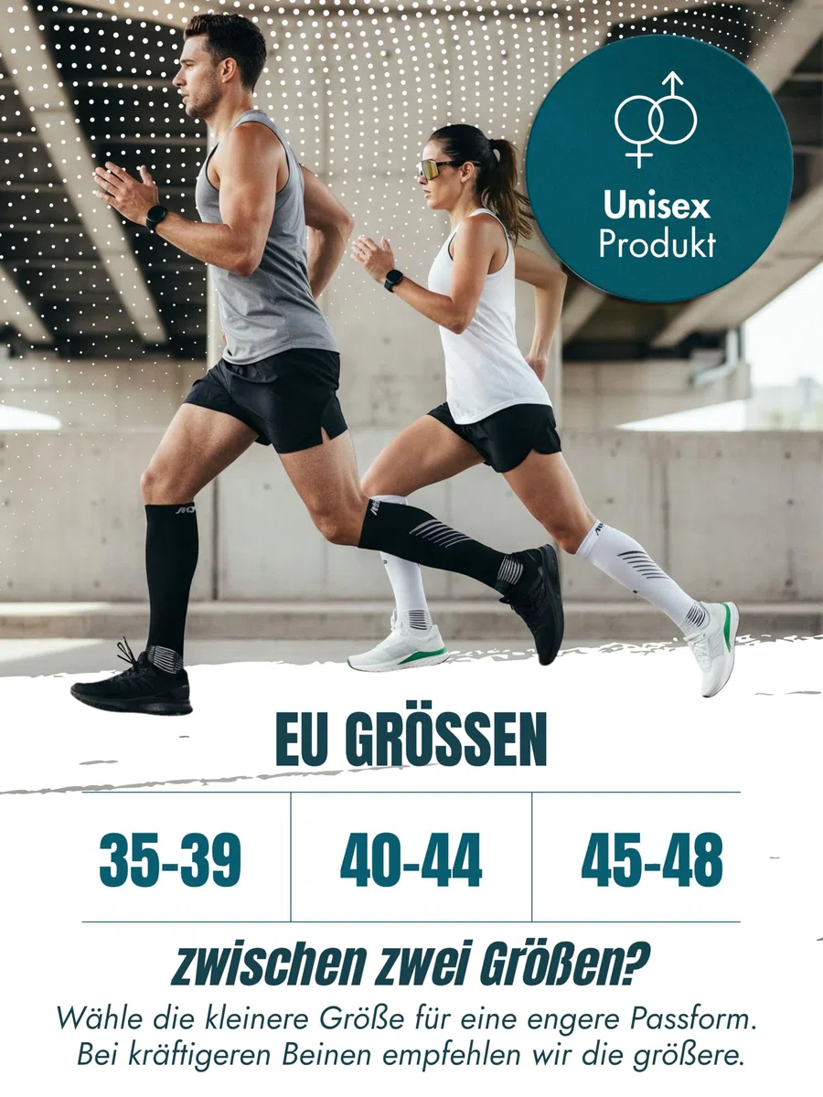 Calcetines deportivos de compresión de bambú para hombre y mujer, calcetines de compresión suaves y transpirables para correr, fitness y regeneración