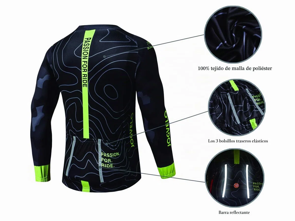 Maillot Ciclismo, Ropa Ciclismo Invierno para Hombre