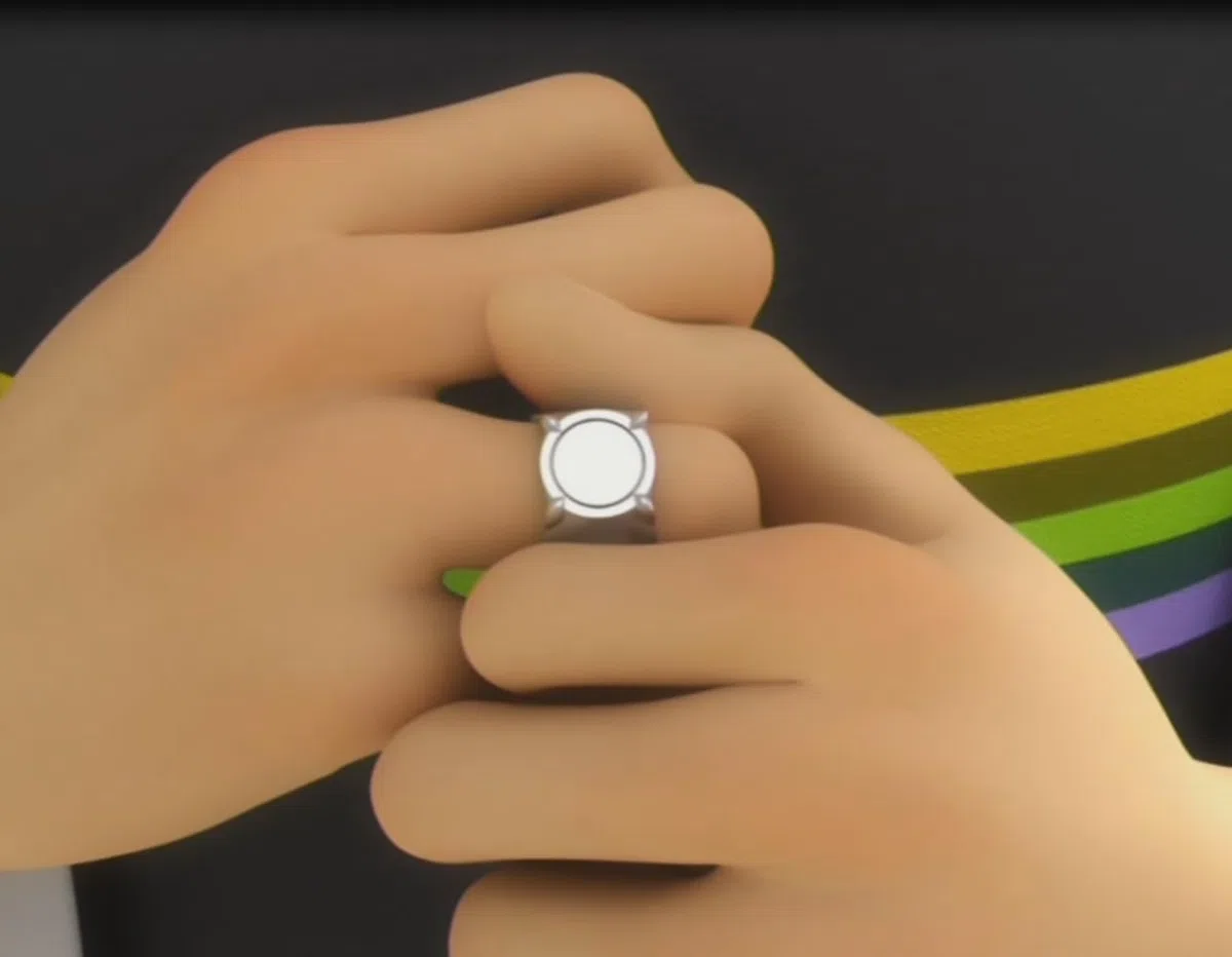 ZAG STORE Miraculous Ladybug - Anillo Adrien
