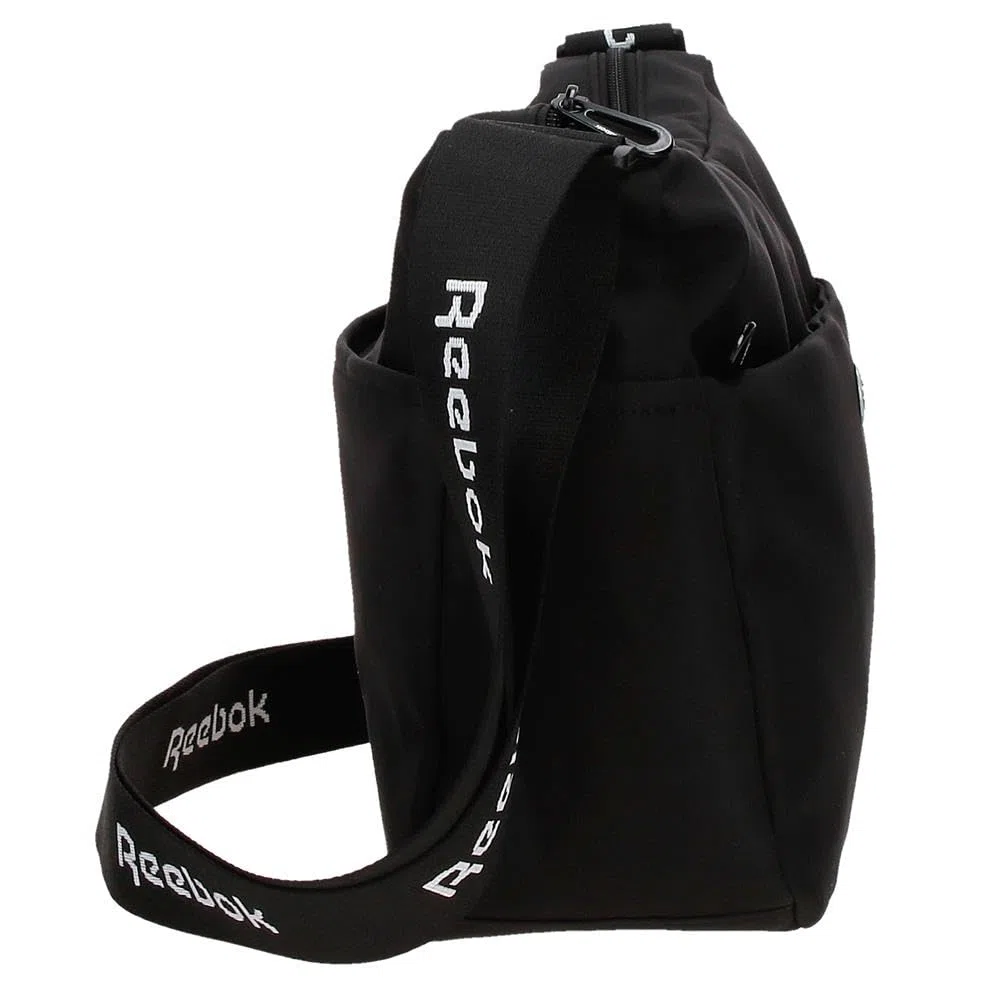 Reebok Violet Bandolera Negro 32x25x11 cms Poliéster by Joumma Bags