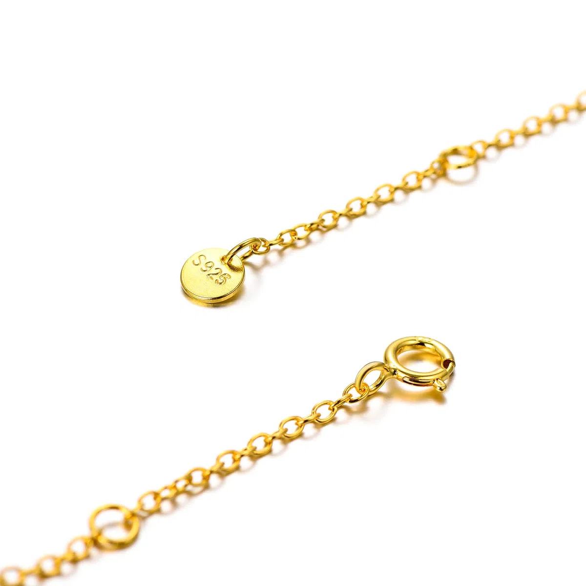 LONAGO 3 extensores de collar de plata de ley 925 para hacer joyas
