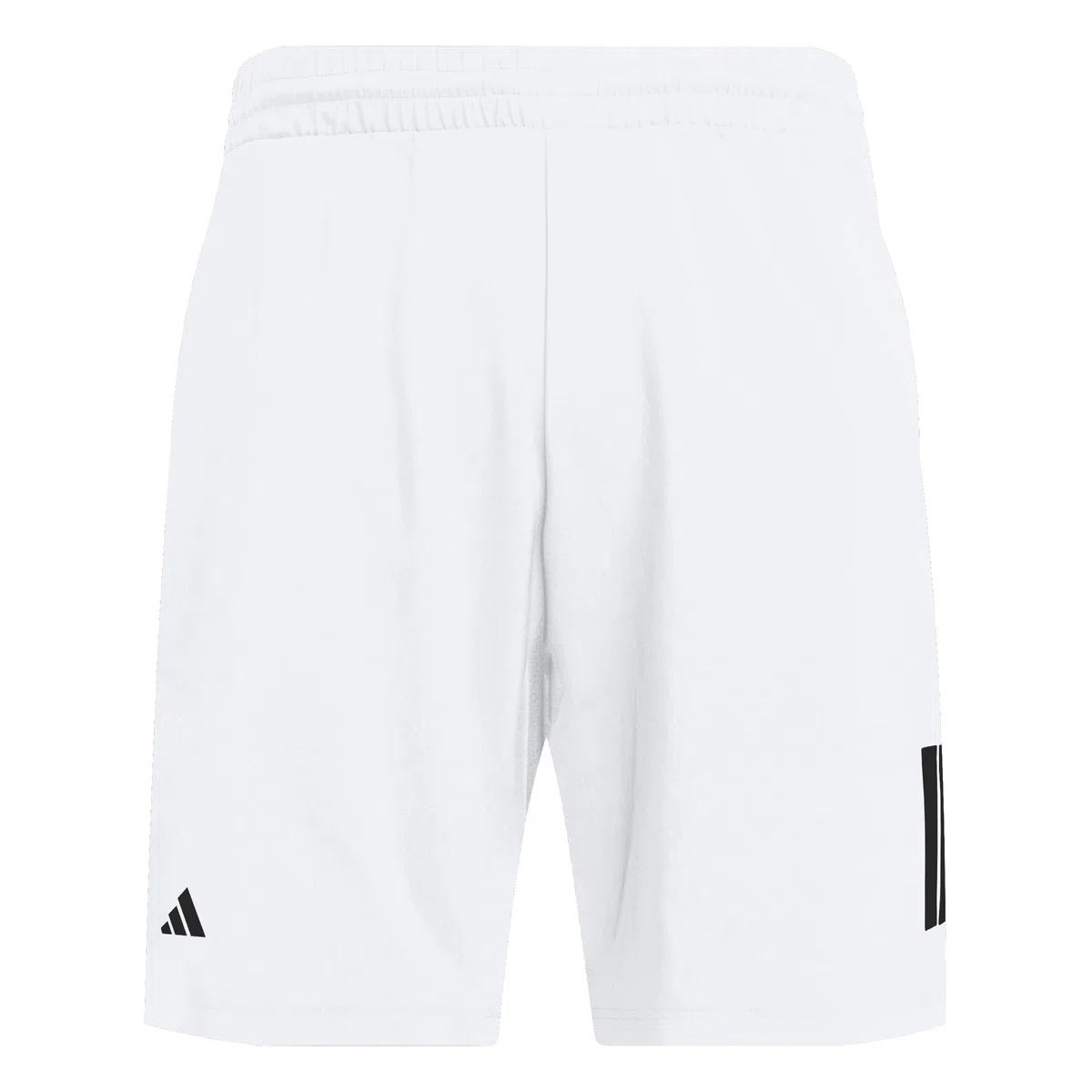 adidas Hombre Club Tennis Climacool 3-Stripes Shorts, White, S 9 Inch