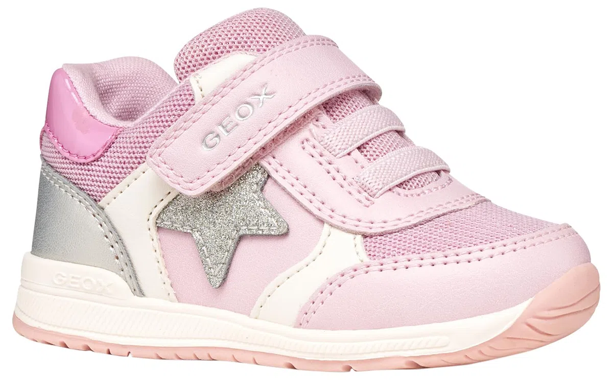 Geox B Rishon Girl A, Zapatillas Bebé-Niñas