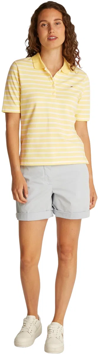Tommy Hilfiger Polo de manga corta Mujer 1985 Pique Regular Fit