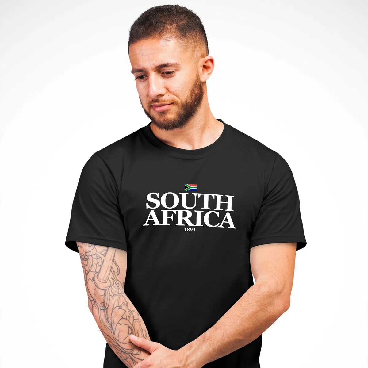 Sudáfrica 1891 - Camiseta para hombre, diseño retro de rugby