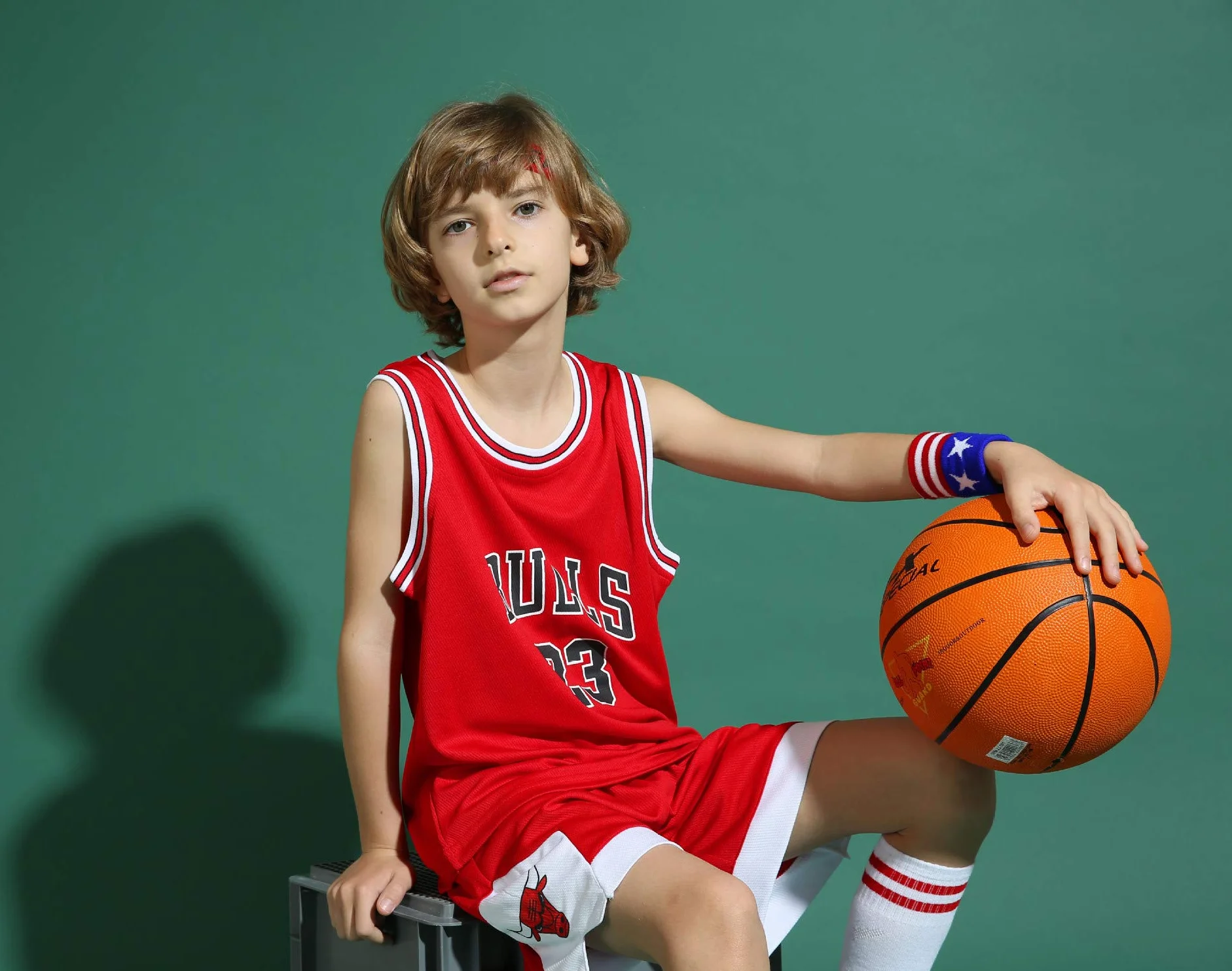 Camisetas de baloncesto Camiseta de tirantes activa y juego corto para niños