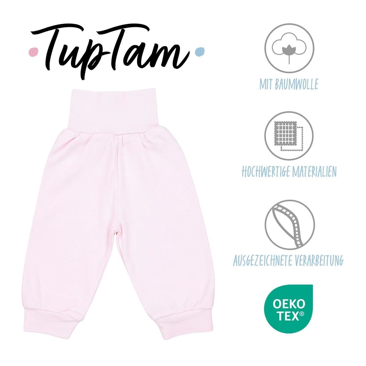 TupTam ﻿Pantalones de Chándal para Bebés Paquete de 5