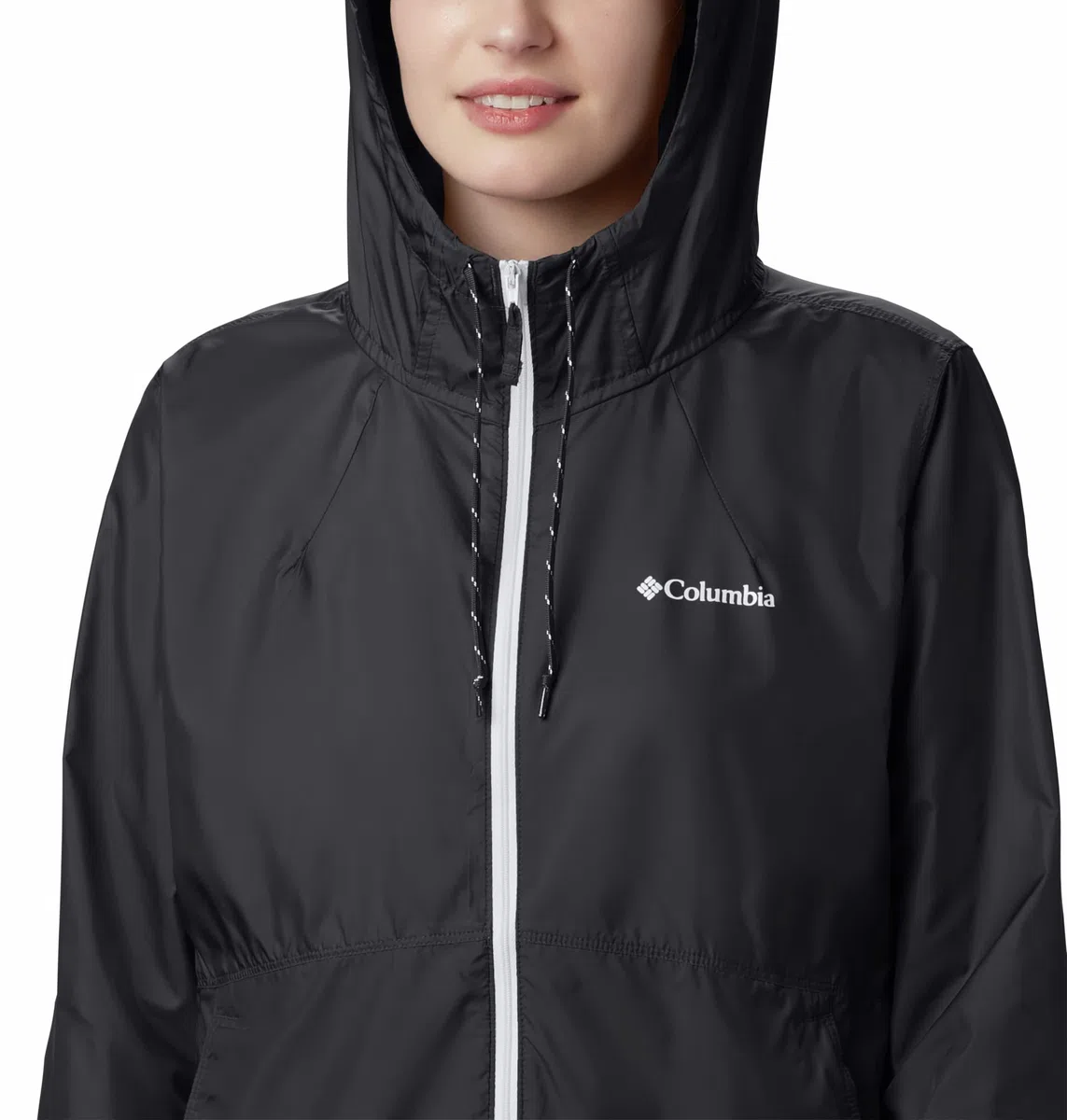 Columbia Flash Forward Chaqueta, Black 010, XXL Mujer