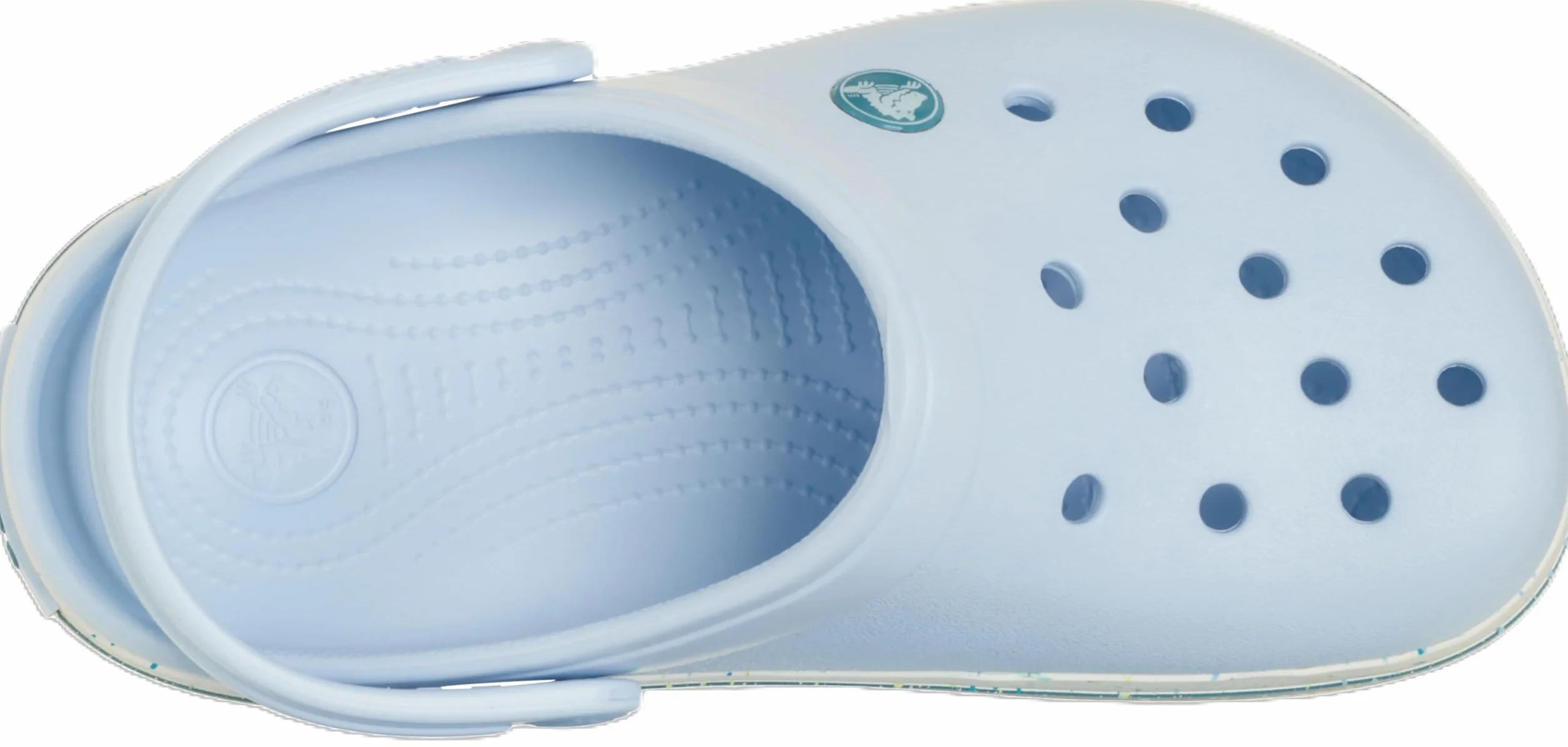 Crocs Crocband Speckled Band Clog T, Zuecos Unisex niños, Azul Escarcha, 22/23 EU