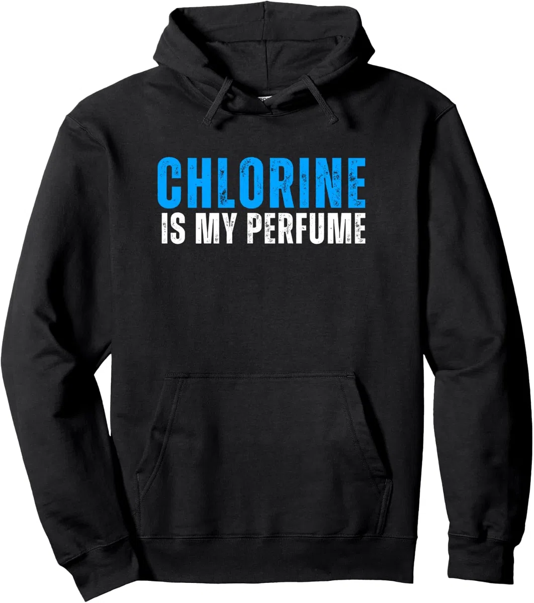 El cloro es mi perfume Funny Swimmer Sudadera con Capucha