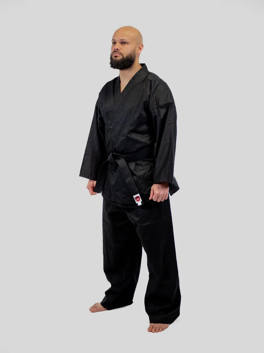 Kimono Karaté Noir Yok Taille 160cm